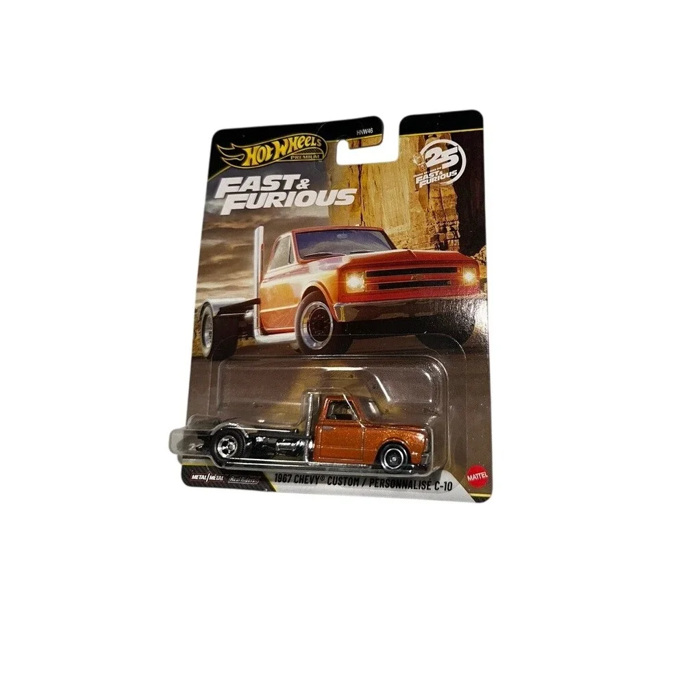 Hot Wheels Premium Fast & Furious 1967 Chevy Custom C-10 Orange 2/5